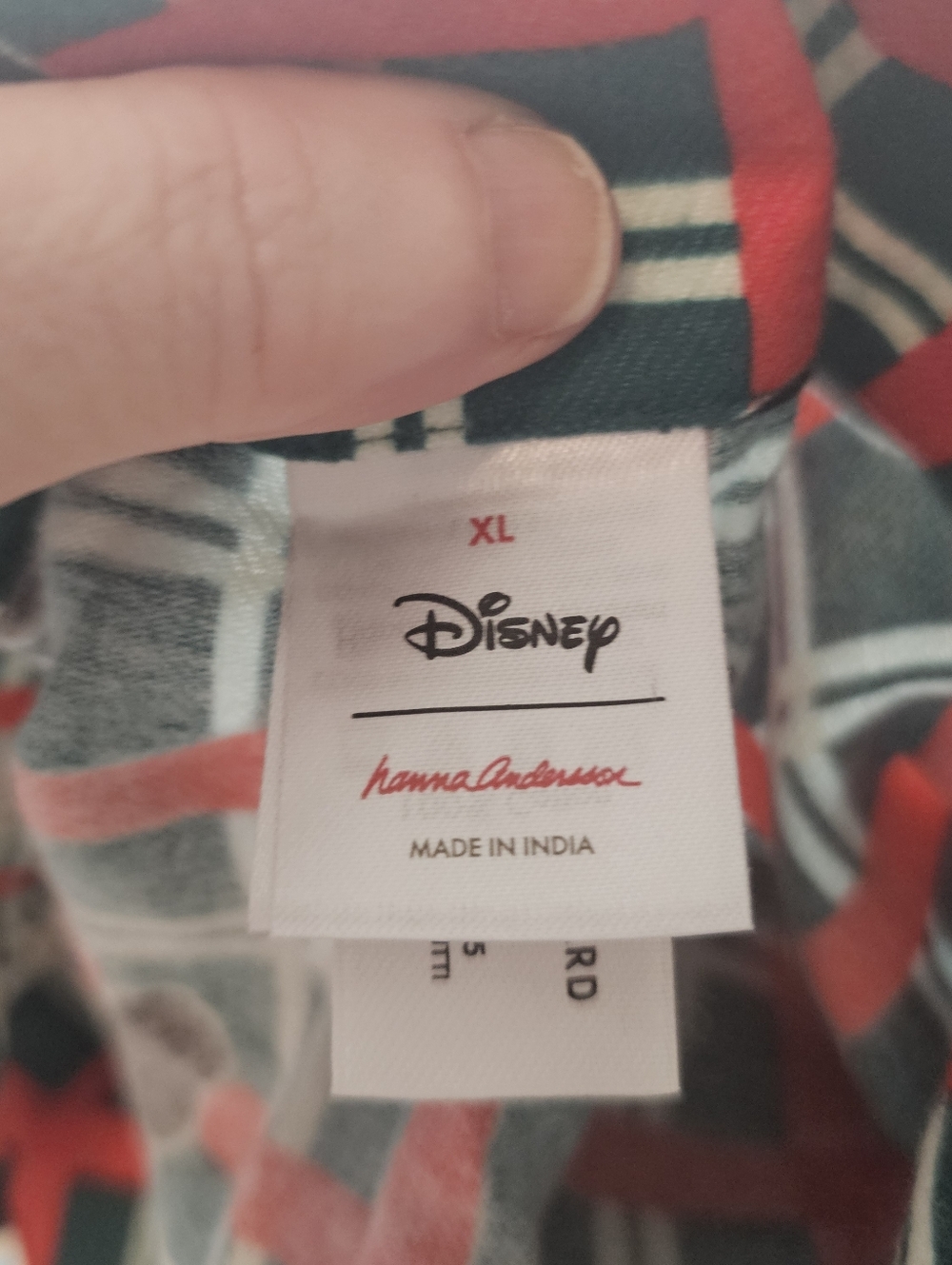 Disney Hannah Andersson Mickey Mouse Christmas Pajamas XL - Picture 7 of 8